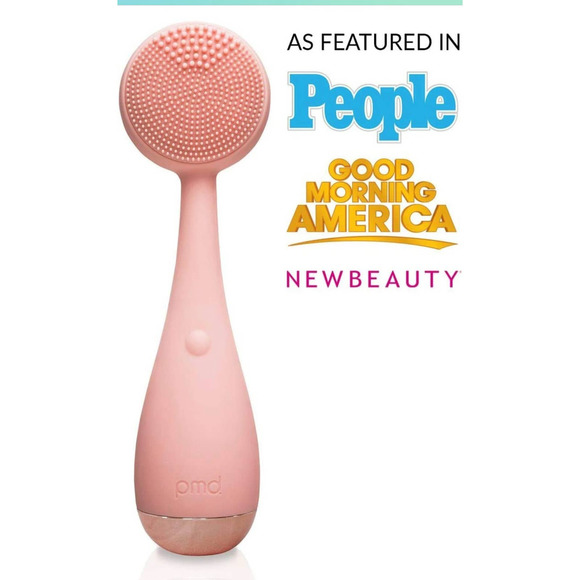 PMD Clean Smart Facial Cleansing Device Silicone Brush & Anti-Aging Massager - Picture 1 of 9